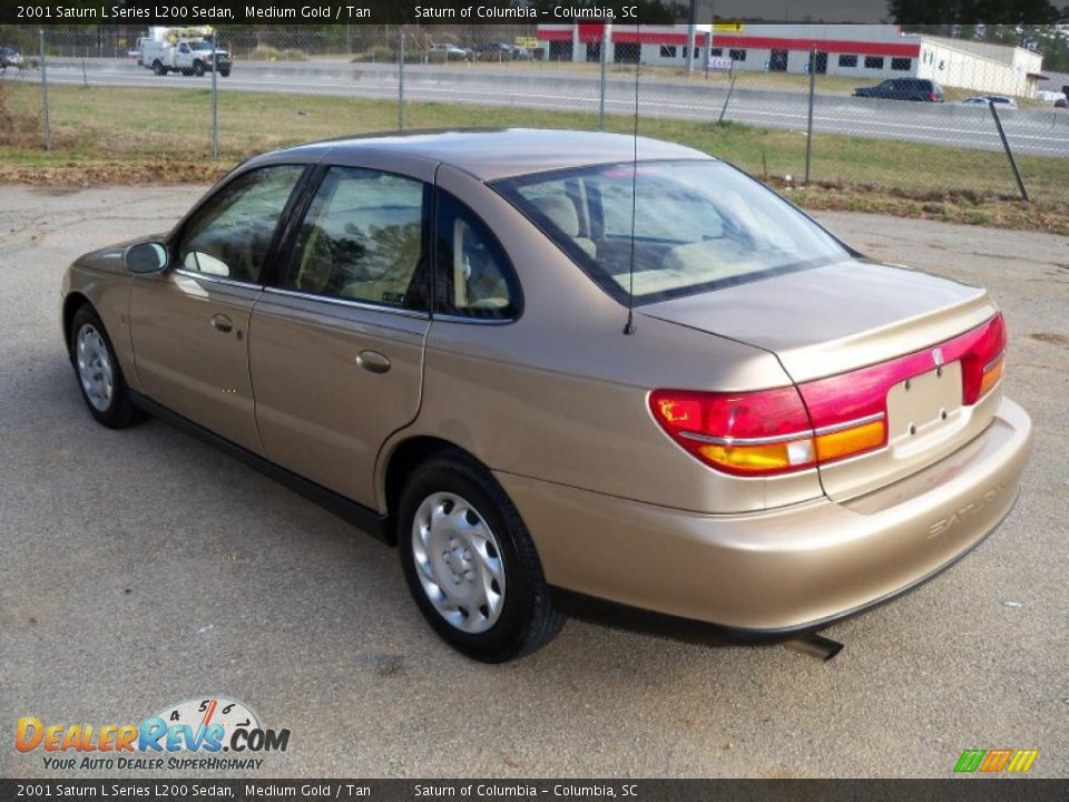 2001 Saturn L Series L200 Sedan Medium Gold / Tan Photo #5