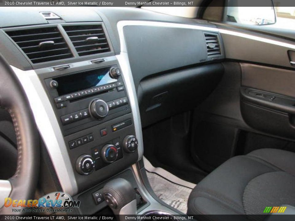 2010 Chevrolet Traverse LT AWD Silver Ice Metallic / Ebony Photo #6
