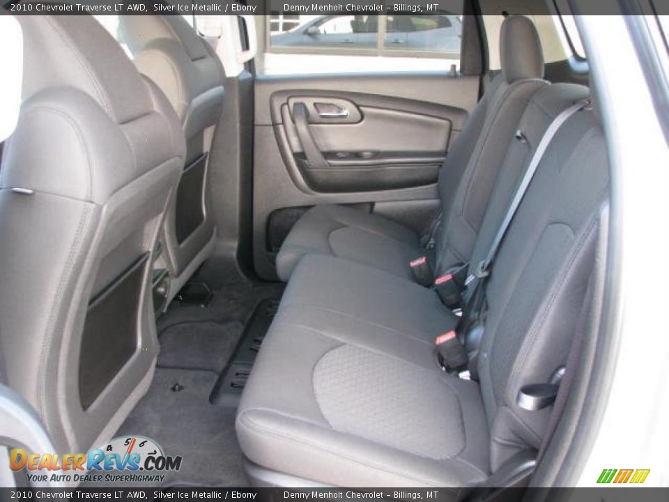 2010 Chevrolet Traverse LT AWD Silver Ice Metallic / Ebony Photo #7