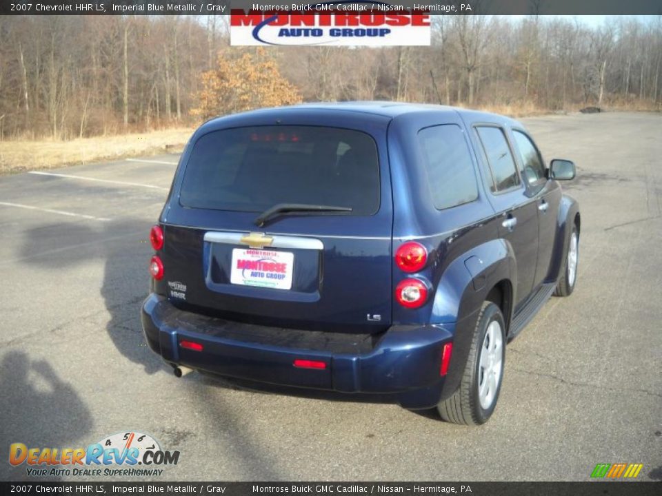 2007 Chevrolet HHR LS Imperial Blue Metallic / Gray Photo #3