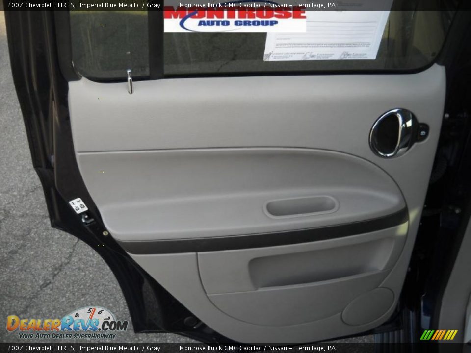 2007 Chevrolet HHR LS Imperial Blue Metallic / Gray Photo #12