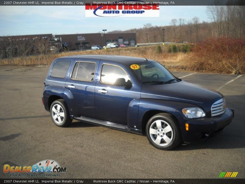 2007 Chevrolet HHR LS Imperial Blue Metallic / Gray Photo #22
