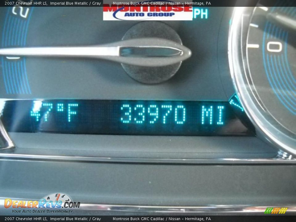 2007 Chevrolet HHR LS Imperial Blue Metallic / Gray Photo #30