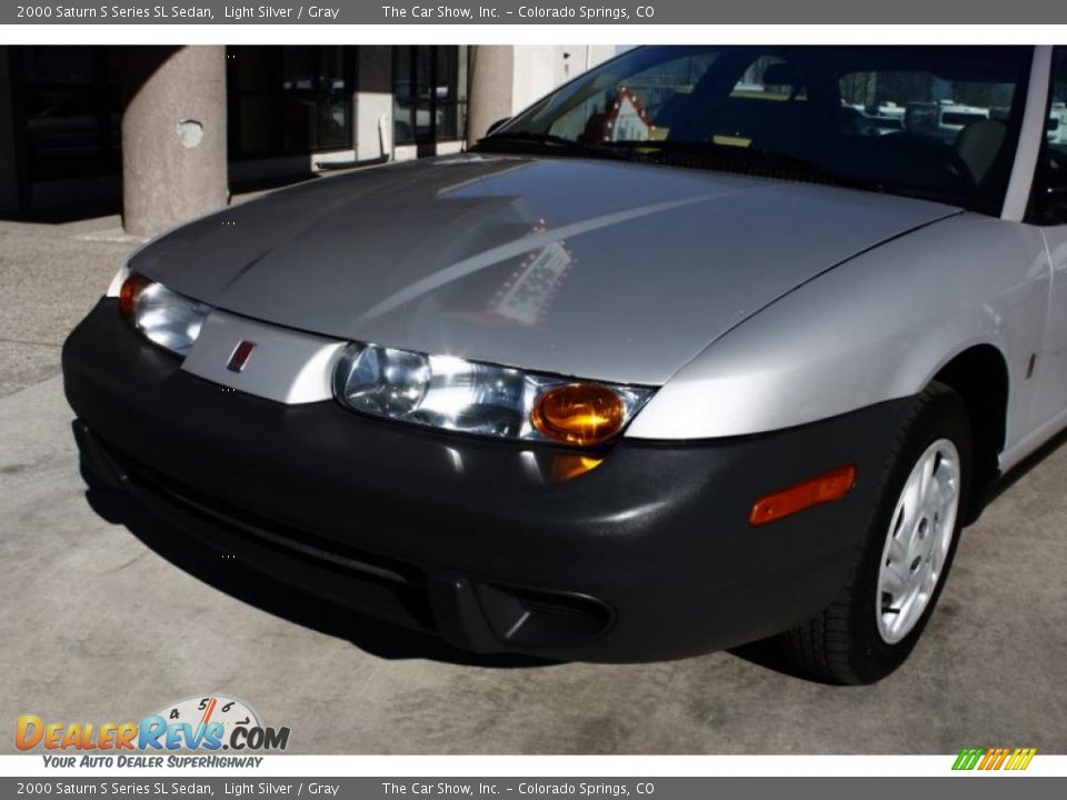 2000 Saturn S Series SL Sedan Light Silver / Gray Photo #15