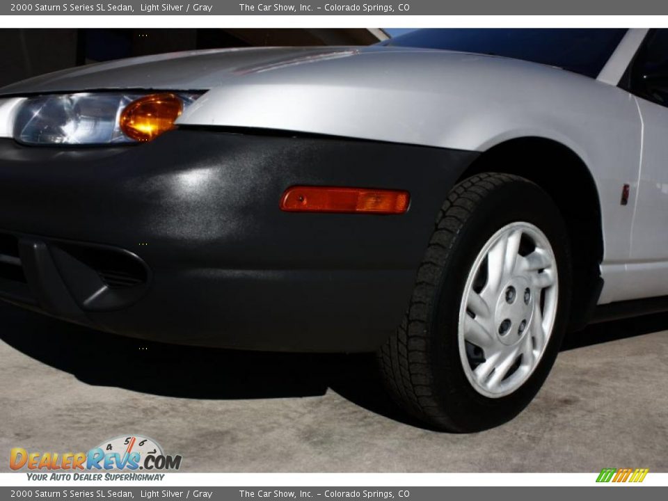 2000 Saturn S Series SL Sedan Light Silver / Gray Photo #20