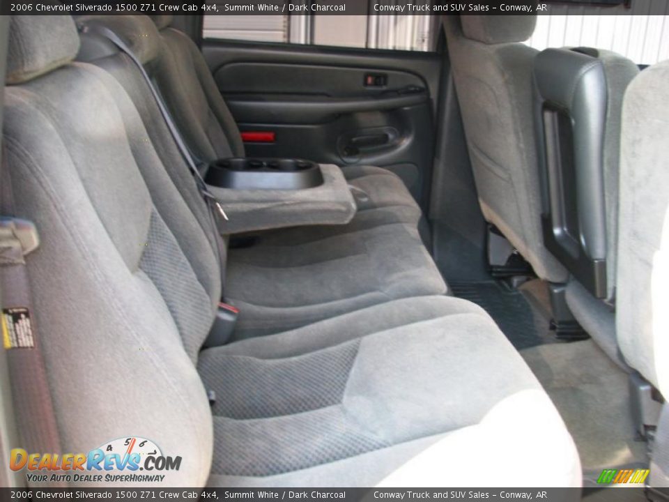 2006 Chevrolet Silverado 1500 Z71 Crew Cab 4x4 Summit White / Dark Charcoal Photo #10