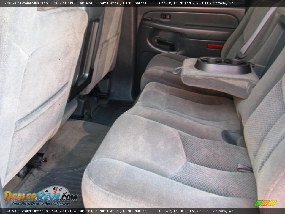 2006 Chevrolet Silverado 1500 Z71 Crew Cab 4x4 Summit White / Dark Charcoal Photo #11