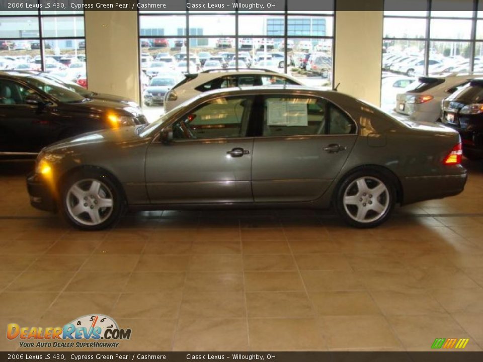 2006 Lexus LS 430 Cypress Green Pearl / Cashmere Photo #1