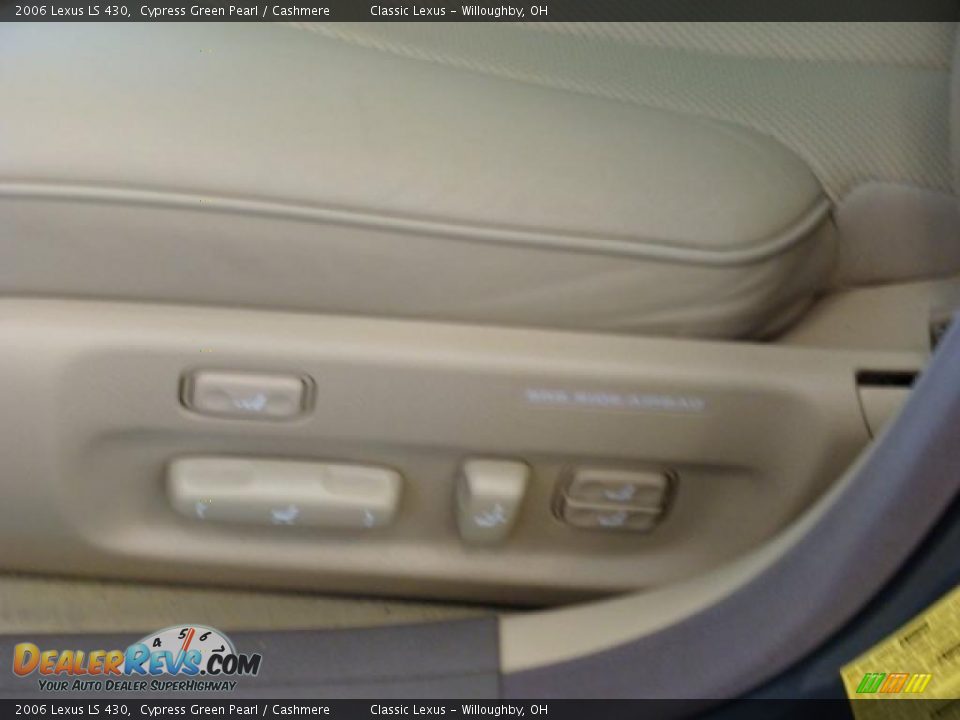 2006 Lexus LS 430 Cypress Green Pearl / Cashmere Photo #10