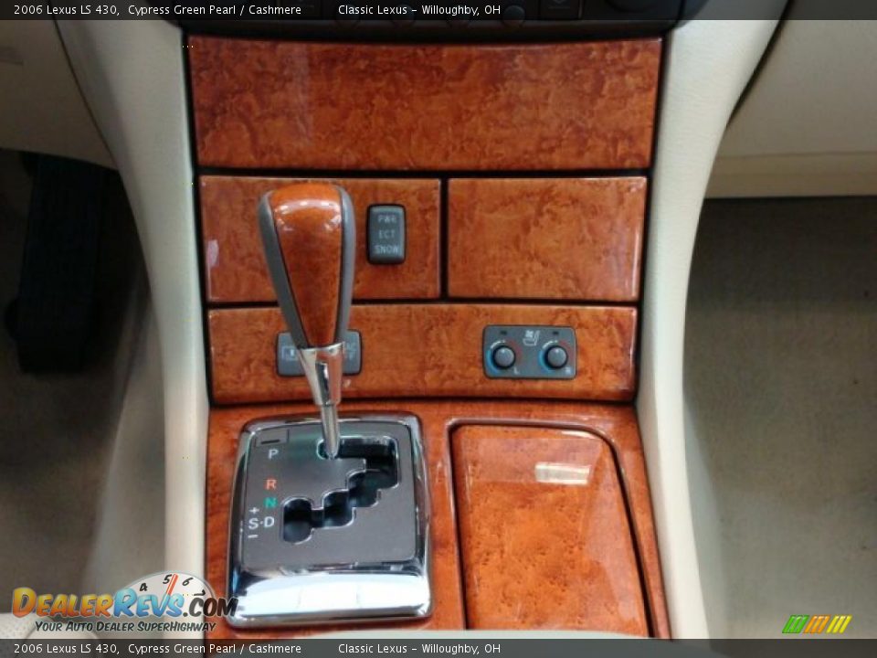 2006 Lexus LS 430 Cypress Green Pearl / Cashmere Photo #16
