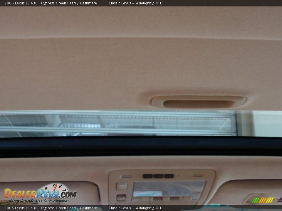 2006 Lexus LS 430 Cypress Green Pearl / Cashmere Photo #17