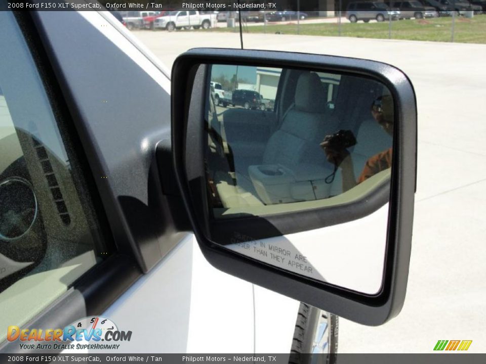 2008 Ford F150 XLT SuperCab Oxford White / Tan Photo #18