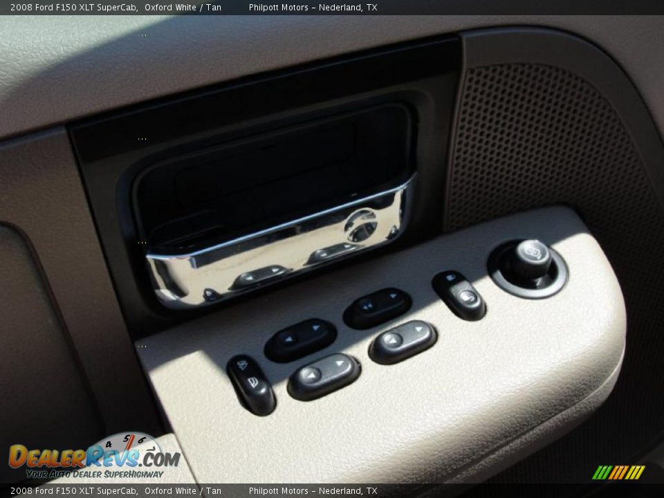 2008 Ford F150 XLT SuperCab Oxford White / Tan Photo #36