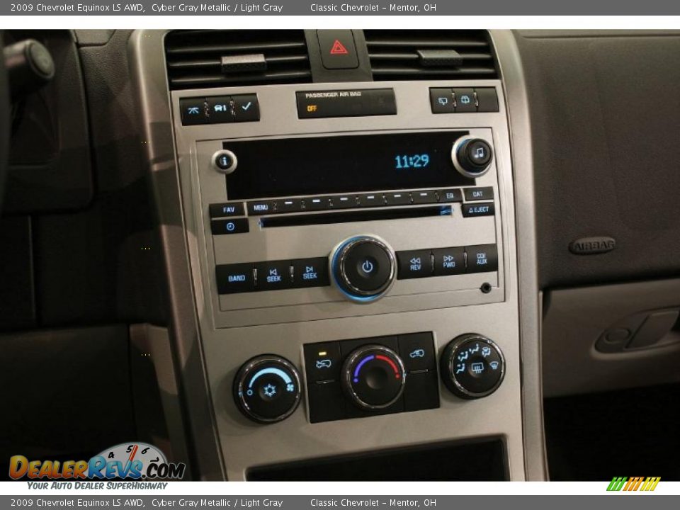 2009 Chevrolet Equinox LS AWD Cyber Gray Metallic / Light Gray Photo #13