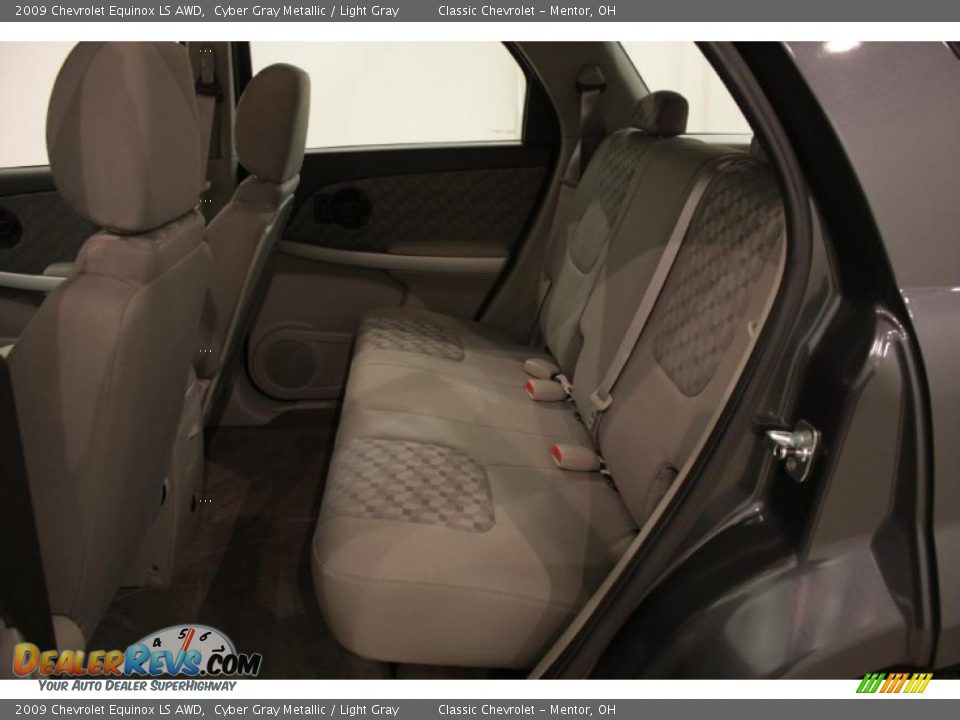 2009 Chevrolet Equinox LS AWD Cyber Gray Metallic / Light Gray Photo #19
