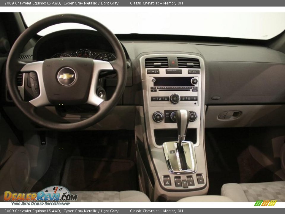 2009 Chevrolet Equinox LS AWD Cyber Gray Metallic / Light Gray Photo #20