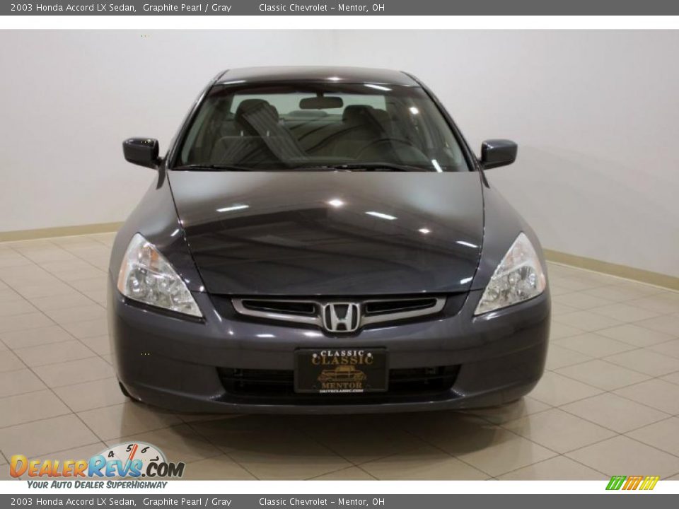 2003 Honda Accord LX Sedan Graphite Pearl / Gray Photo #2
