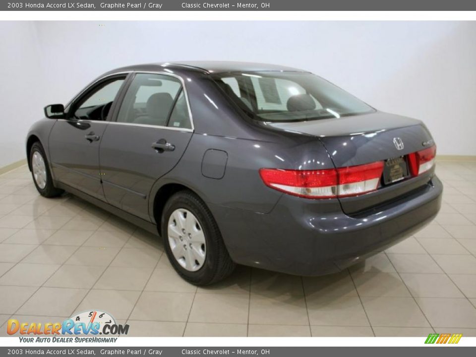 2003 Honda Accord LX Sedan Graphite Pearl / Gray Photo #5