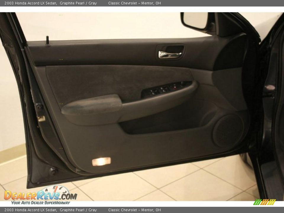 2003 Honda Accord LX Sedan Graphite Pearl / Gray Photo #8