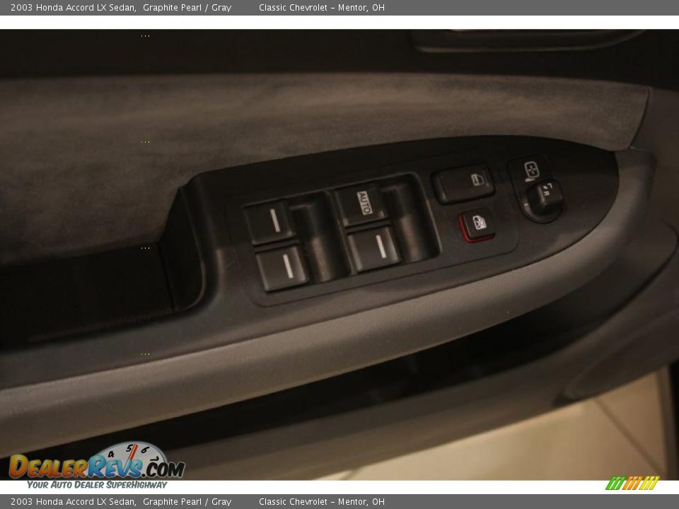 2003 Honda Accord LX Sedan Graphite Pearl / Gray Photo #9