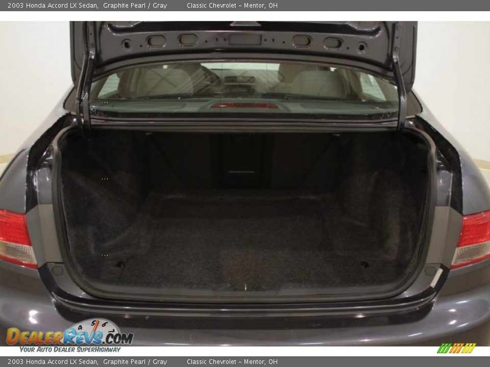 2003 Honda Accord LX Sedan Graphite Pearl / Gray Photo #20