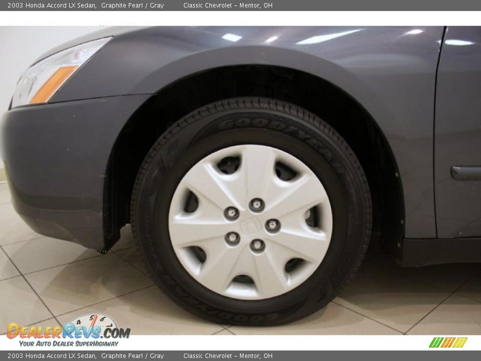 2003 Honda Accord LX Sedan Graphite Pearl / Gray Photo #22