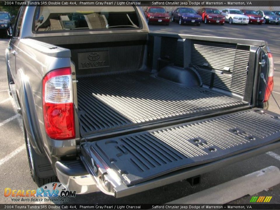 2004 Toyota Tundra SR5 Double Cab 4x4 Phantom Gray Pearl / Light Charcoal Photo #7