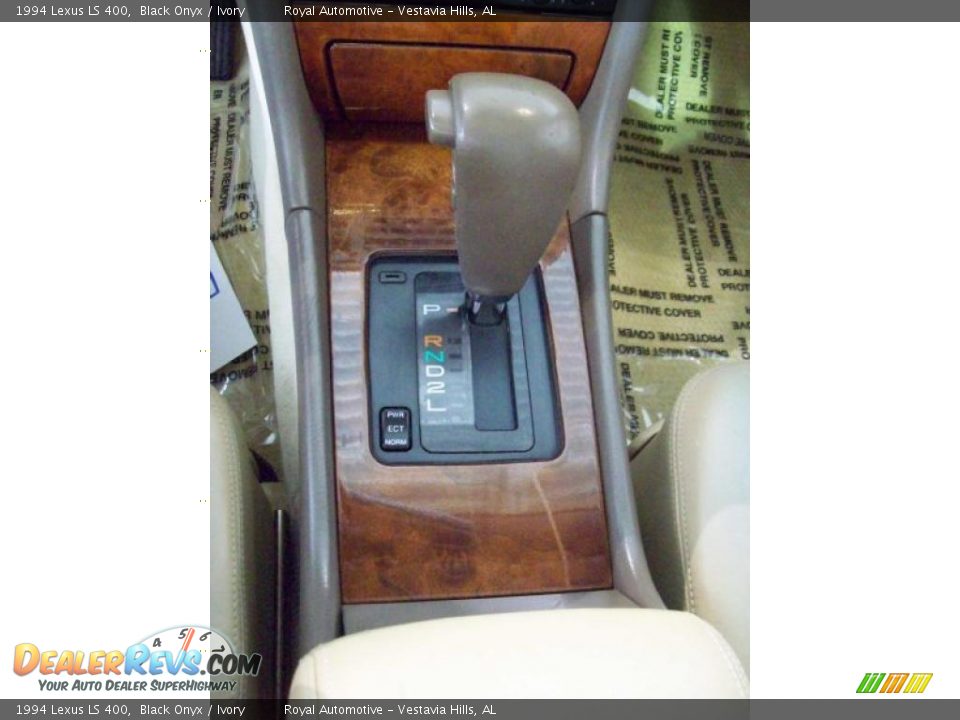 1994 Lexus LS 400 Black Onyx / Ivory Photo #17