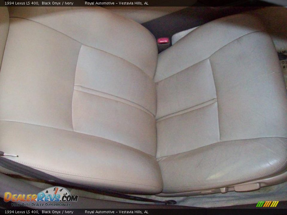 1994 Lexus LS 400 Black Onyx / Ivory Photo #29