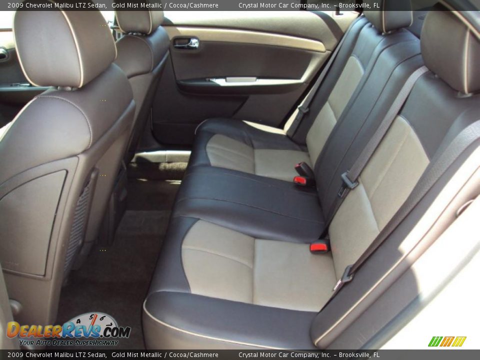 2009 Chevrolet Malibu LTZ Sedan Gold Mist Metallic / Cocoa/Cashmere Photo #5