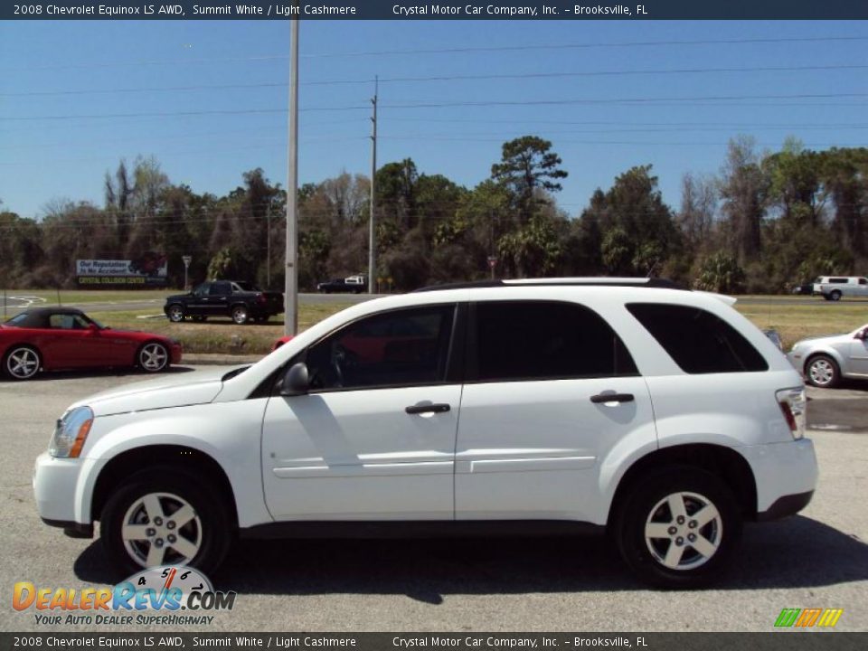 2008 Chevrolet Equinox LS AWD Summit White / Light Cashmere Photo #2