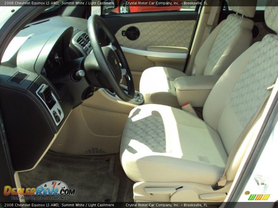 2008 Chevrolet Equinox LS AWD Summit White / Light Cashmere Photo #4