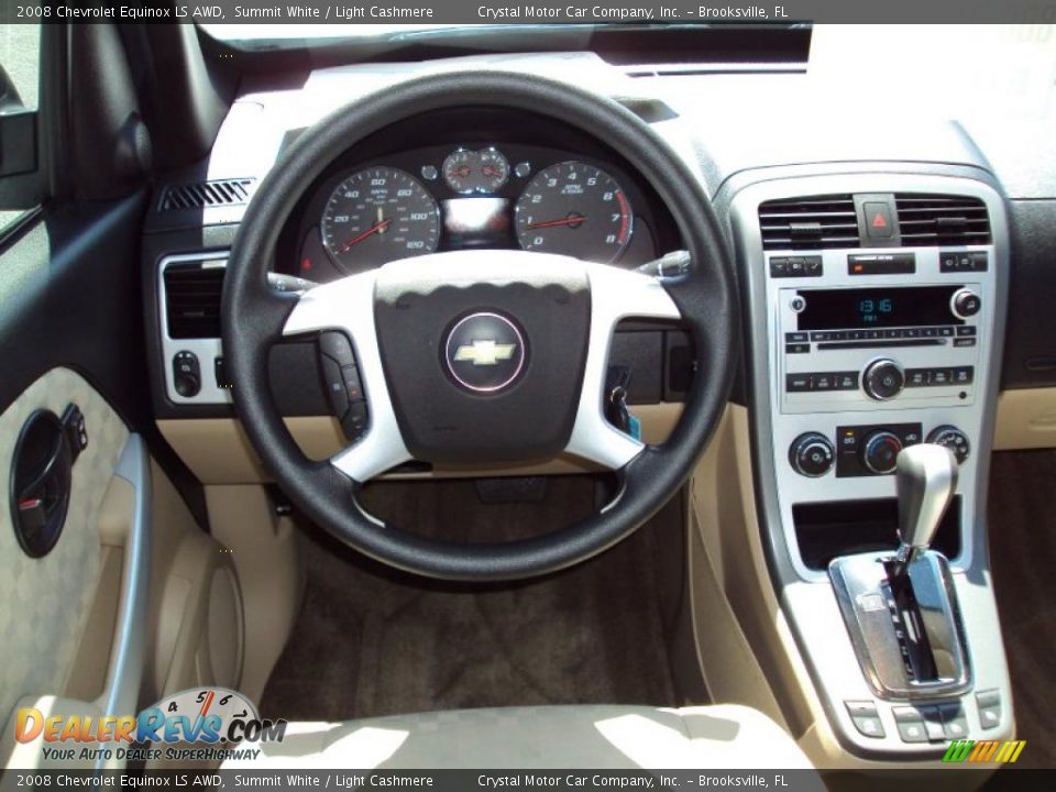 2008 Chevrolet Equinox LS AWD Summit White / Light Cashmere Photo #6