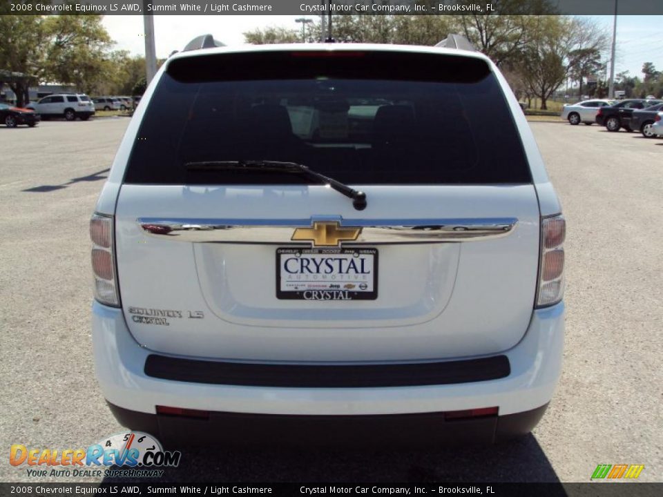 2008 Chevrolet Equinox LS AWD Summit White / Light Cashmere Photo #8
