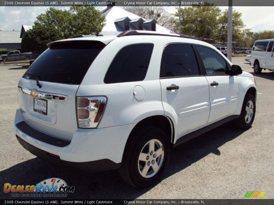 2008 Chevrolet Equinox LS AWD Summit White / Light Cashmere Photo #9