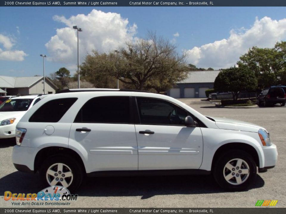 2008 Chevrolet Equinox LS AWD Summit White / Light Cashmere Photo #10