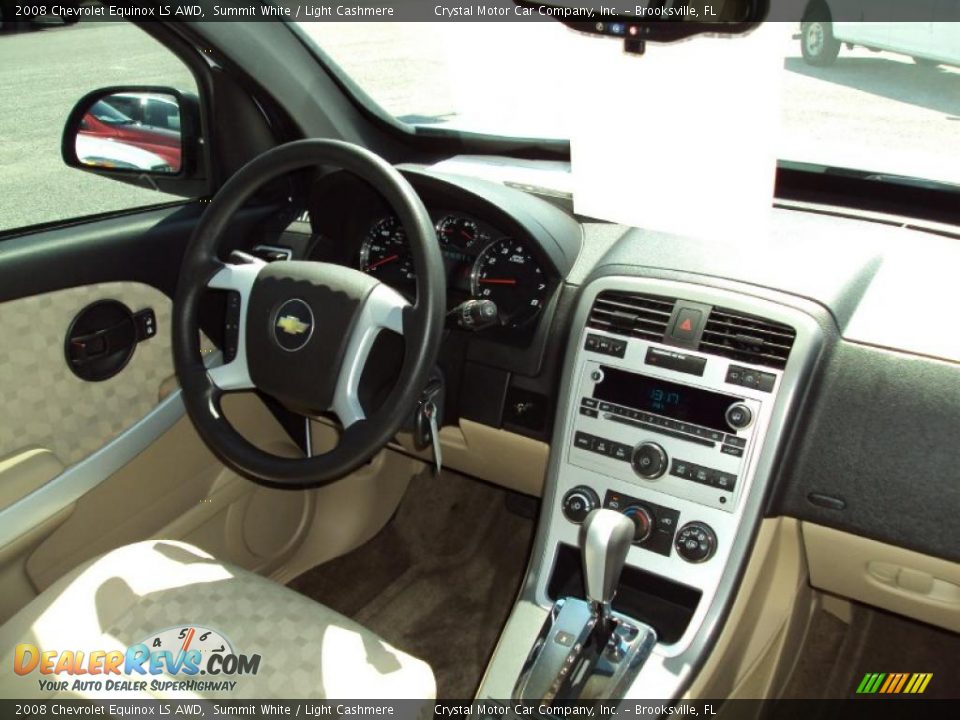2008 Chevrolet Equinox LS AWD Summit White / Light Cashmere Photo #12