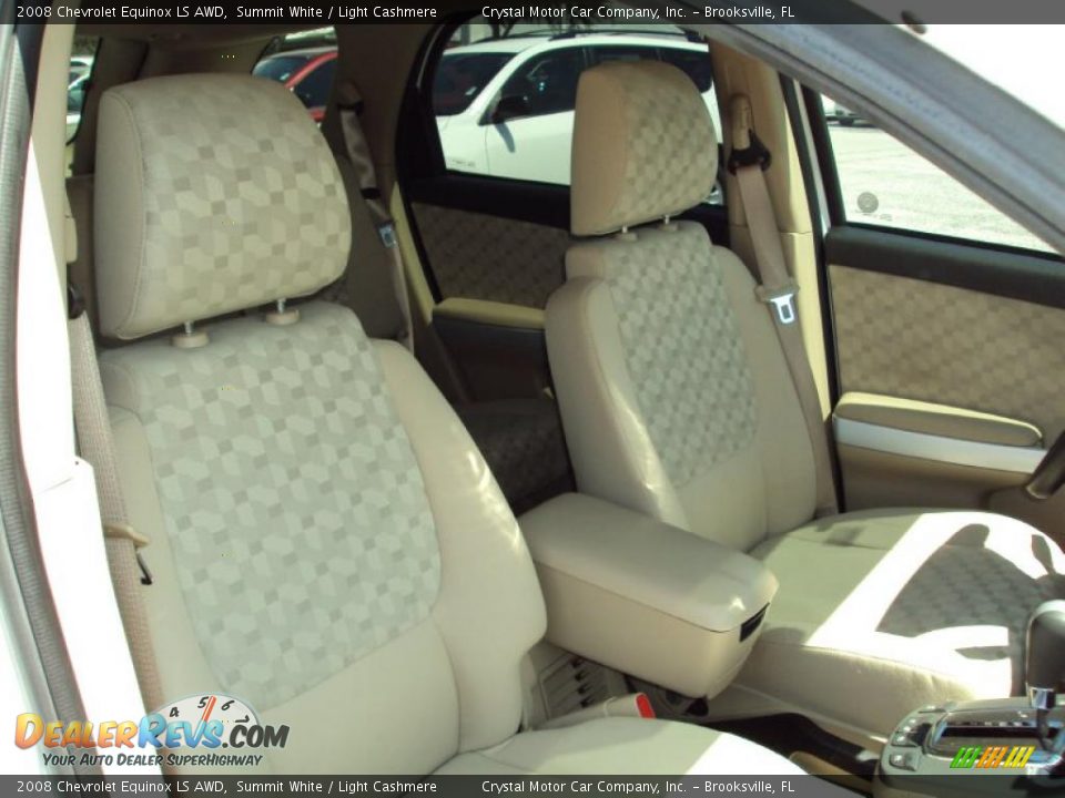 2008 Chevrolet Equinox LS AWD Summit White / Light Cashmere Photo #13
