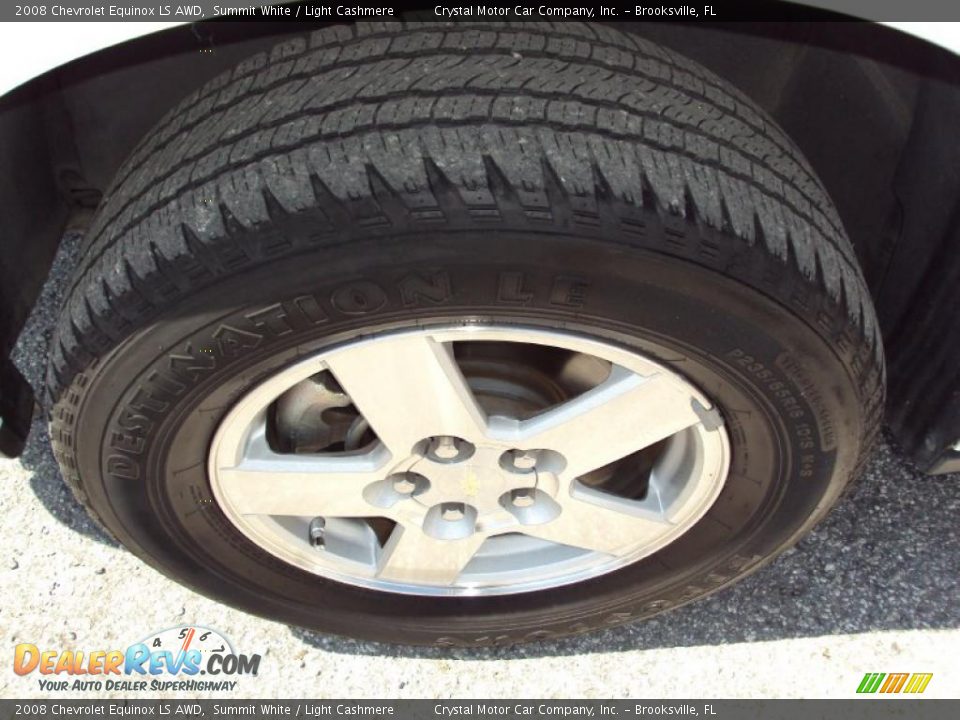 2008 Chevrolet Equinox LS AWD Summit White / Light Cashmere Photo #15