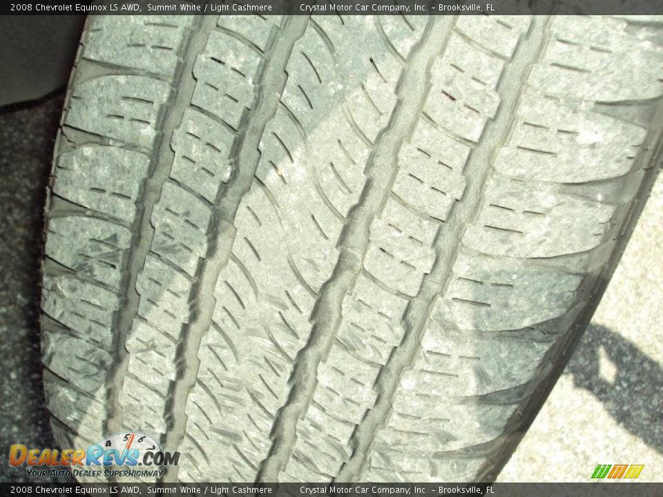 2008 Chevrolet Equinox LS AWD Summit White / Light Cashmere Photo #16