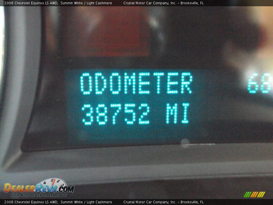 2008 Chevrolet Equinox LS AWD Summit White / Light Cashmere Photo #19