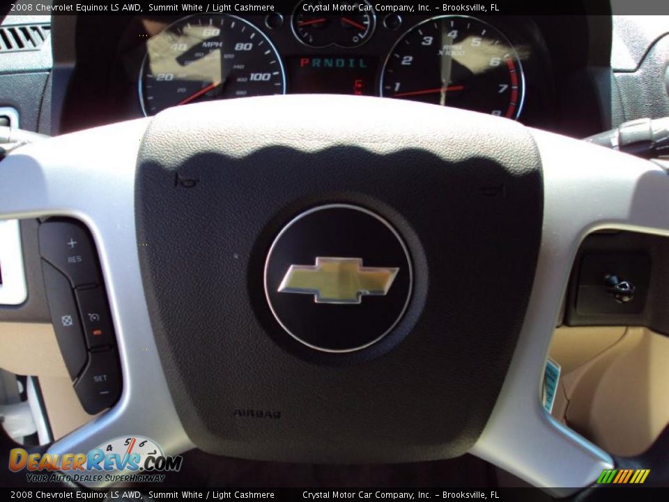 2008 Chevrolet Equinox LS AWD Summit White / Light Cashmere Photo #22