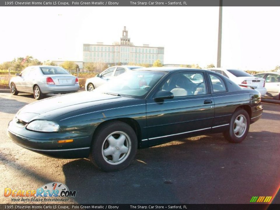 1995 Chevrolet Monte Carlo LS Coupe Polo Green Metallic / Ebony Photo #1