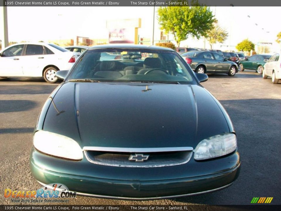 1995 Chevrolet Monte Carlo LS Coupe Polo Green Metallic / Ebony Photo #2