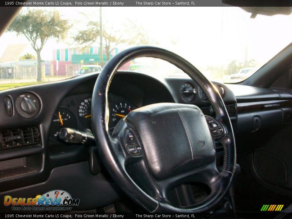 1995 Chevrolet Monte Carlo LS Coupe Polo Green Metallic / Ebony Photo #6