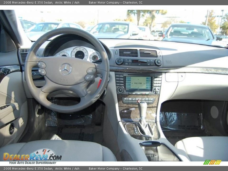 2008 Mercedes-Benz E 350 Sedan Arctic White / Ash Photo #3