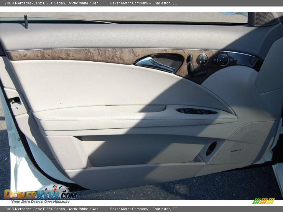 2008 Mercedes-Benz E 350 Sedan Arctic White / Ash Photo #7
