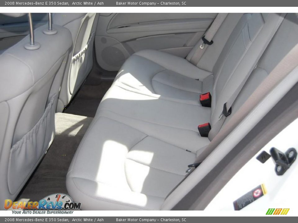 2008 Mercedes-Benz E 350 Sedan Arctic White / Ash Photo #8