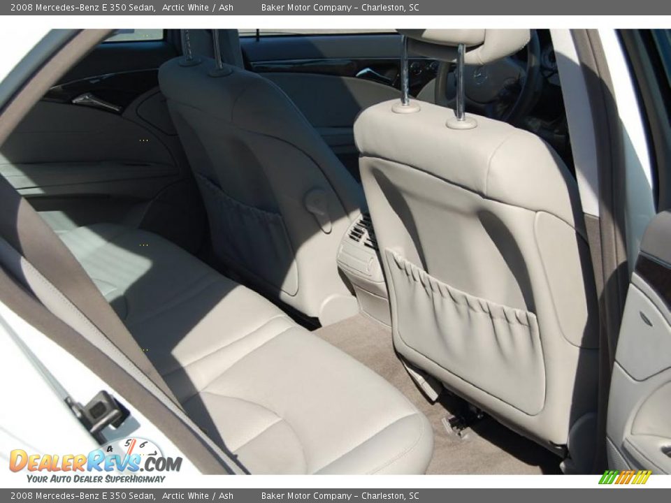 2008 Mercedes-Benz E 350 Sedan Arctic White / Ash Photo #10