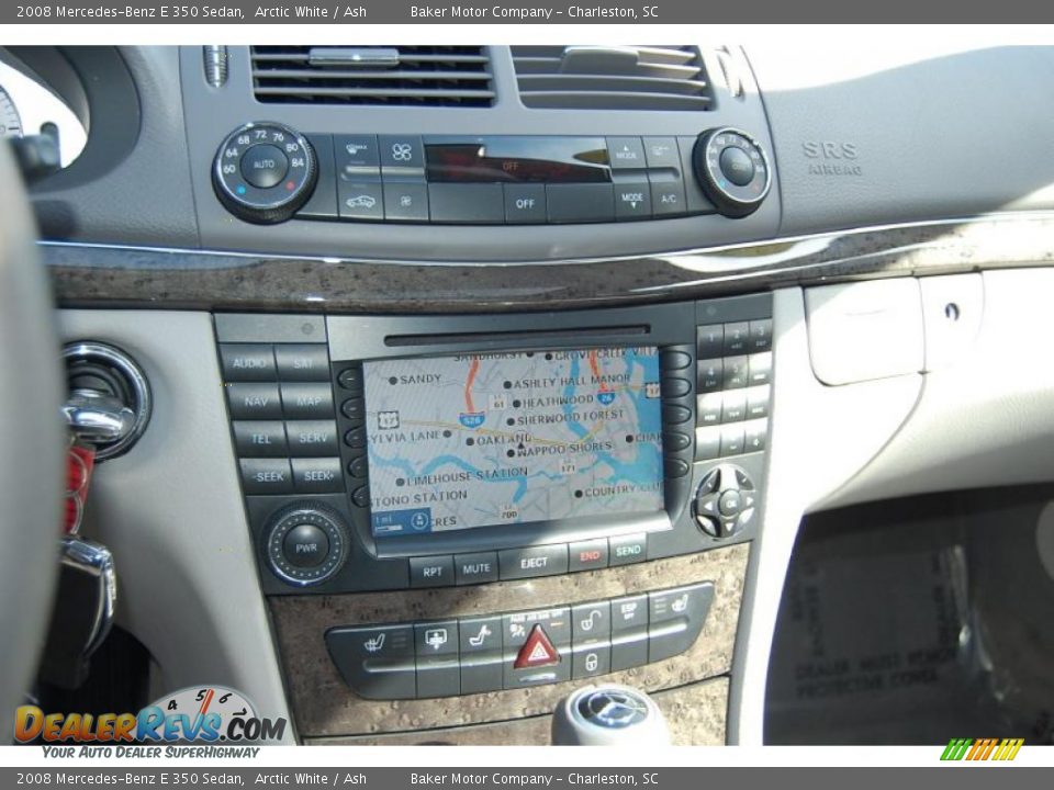 2008 Mercedes-Benz E 350 Sedan Arctic White / Ash Photo #22